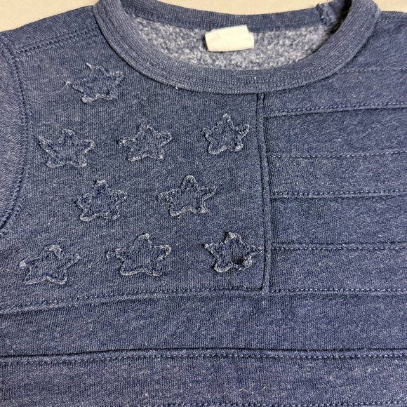 GAP Dark Blue Star Embroidered Tee - Picture 2 of 3